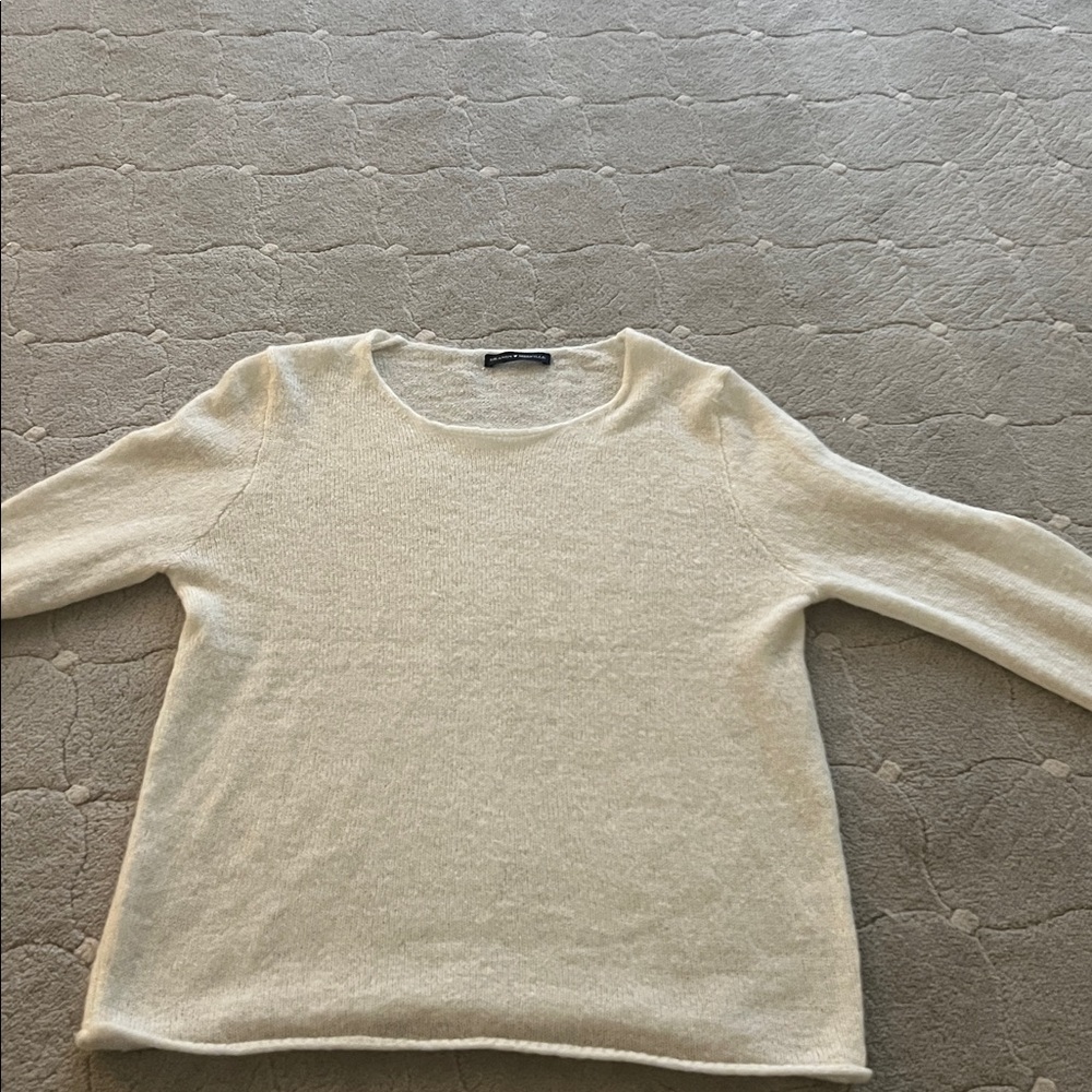 Brandy Melville Cream Turtleneck Sweater